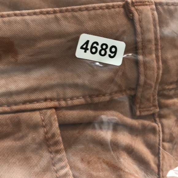 Marine Layer Hudson Pant Relaxed Cropped Faded Chestnut NWT M - Picture 5 of 6